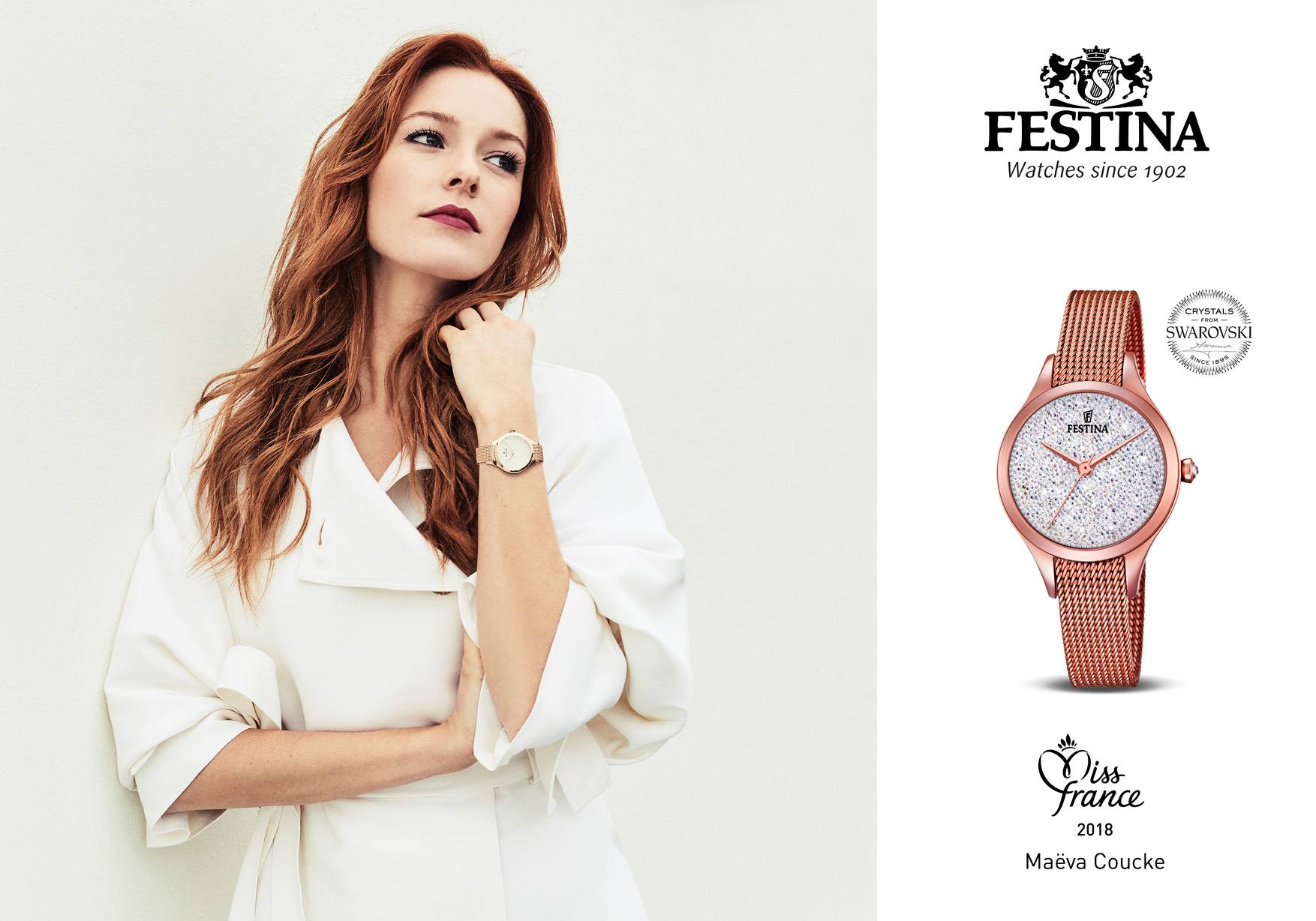 Festina, partenaire officiel horloger de la cérémonie Miss France