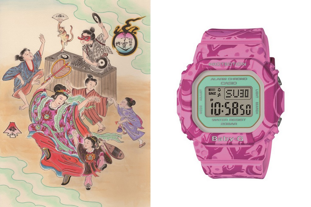 g shock 7 lucky gods