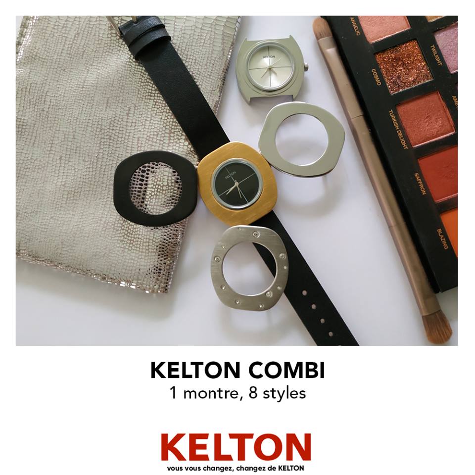KELTON COMBI : 1 montre, 8 styles
