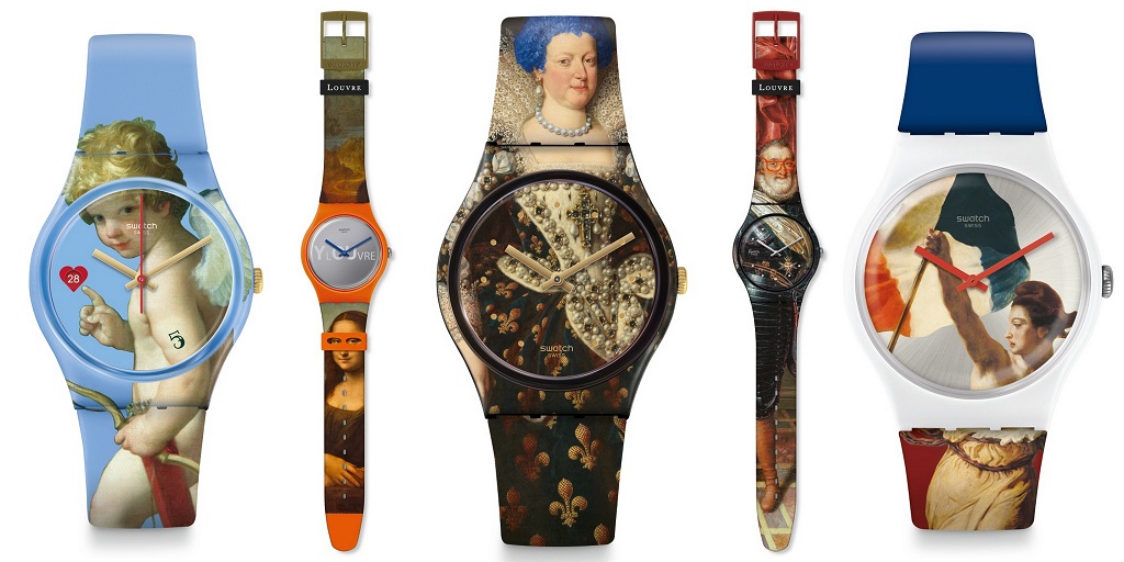 Swatch et le musée du Louvre