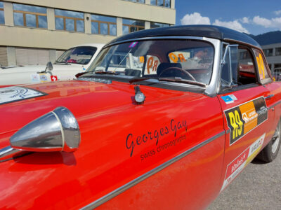 Georges Gay sur le Rallye du Chablais 2022